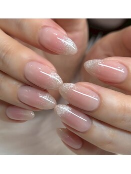 ネイルアンドアイラッシュスタジオ シュシュ(chouchou)/大人なチークネイル