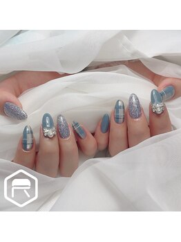 レディスペネイル ノウラ 名駅店(Redispe nail NouRa)/チェックネイル