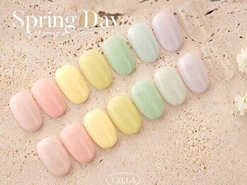 パダアット ヴァラネイル 天神南店(PADA at VALLANAIL)の写真/【グラデ―ション/ワンカラ―初回¥3980】ちゅるんカラーが可愛い韓国ジェルネイル｢VALLAネイル」がお得♪