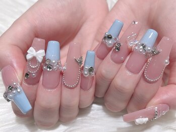 エスフィーネイルサロン リシェル(Esfy nailsalon Richer)の写真/可愛すぎるパーツ多数ご用意★[フリーART☆ジェル¥8800～/スカルプ¥14800～/ジェルチップ長さ出し¥12800～]