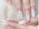 ラジュルネ(nail&eyelash La journee)の写真/美フォルムにこだわり◎手元がより美しく見えるデザインに【長さ出し10本×3Dお花1本】8000円
