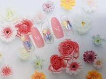 ネイルサロン&スクール ジーナ(GINA)/4月定額シンプルナチュラルカラ-