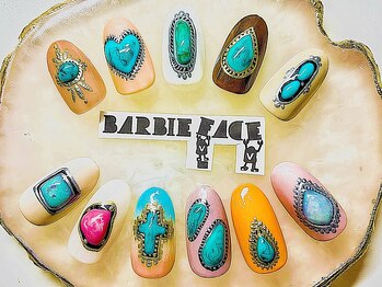 バービーフェイス 恵比寿(Barbie Face)/手作りアートターコイズ／90分