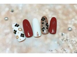 モードフラワーネイル