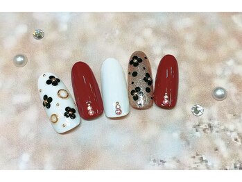 ヴィーナネイル 呉店(VinaNail)/モードフラワーネイル