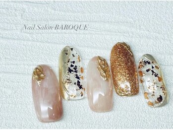 ネイルサロン バロック(Nail Salon BAROQUE)/タイダイデザイン