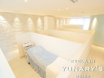 ユナリーズ オオサカ(YUNARY'S Osaka)の写真/オシャレな店内で眠りを誘う癒しのひと時◎半個室のくつろぎ空間でキレイになれるご褒美時間を…