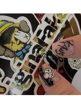 カルネ バイ ジェシーネイル(CARNET by jessynails)/KAWS ( カウズ )ネイル