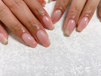 キキネイル 二子玉川(kikinail)/桃ネイル 秋ネイル