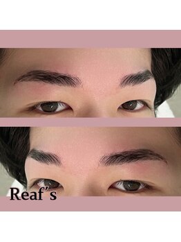 エステルーム リーフズ 厚木店/メンズ眉カットワックスも大好評