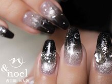 ノエル(Noel)/星空ネイル×ブラックマグネット
