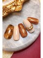 ネイルサロンジンジャー(Ginger) ニュアンスマーブル