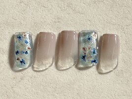 シンプルフラワーデザイン