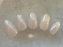 シエルネイルスタジオ 新宮店(Ciel nail studio)/【定額★上品シンプル】No.4