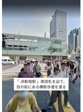 memelu新宿店☆道案内♪