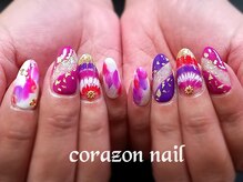 コラソンネイル(corazon nail)/HAND★120分やり放題 和装ネイル