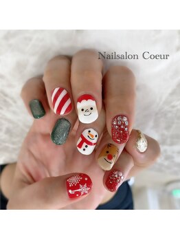 ネイルサロン クール(Nailsalon Coeur)/クリスマスネイル
