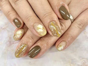 ディーネイル 京橋(D-nail)/立和名/ブラウンネイル
