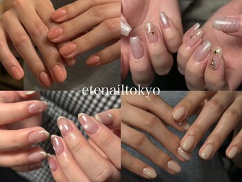 エタネイルトウキョウ 浅草(ete nail tokyo)の写真/【オフィスネイルにもオススメ♪】カラー豊富にご用意！爪に優しいポリッシュジェル施術も対応◎