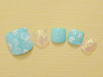 ネイルサロンレアリッチ 銀座店(Rare Rich)/フット定額コース¥10990色変更OK