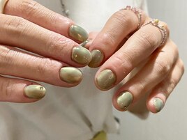 メタリックミラーネイル¥9700