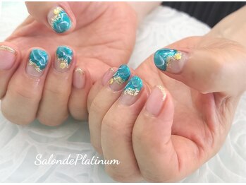 【ネイル/夏/求名】