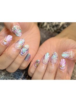 ショートネイルデザインが豊富