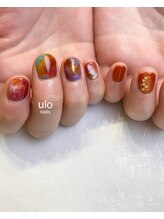 ウロネイルズ(ulo nails)/ブラウンニュアンスデザイン