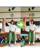 サプライズ整体院/50代ママさんの肩こり初回結果