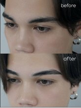 ハイク バイ ジェン(HIKE by gen.)/メンズ眉毛スタイリング