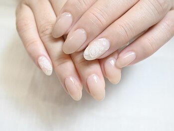 ウーニャ 小山店/simple lace nail