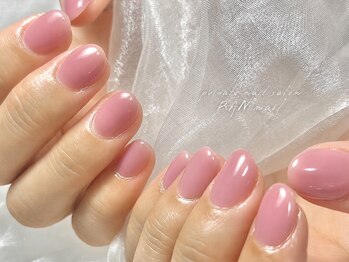 ランネイル 名古屋伏見(RANnail)/艶ワンカラー/ちゅるん/透け感