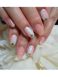 夏ネイル　￥9500