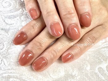 サロンド トウキョウ(Le salon de TOKYO)/秋色シアーネイル