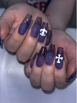 ホランイネイル(HORANGI NAIL)/アート2本+長さ出し