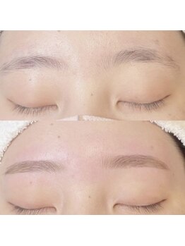 プレジール(plasir)/ブローワックスで美眉に!