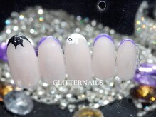 グリッターネイル(GLITTER NAILS)/ハロウィンネイル