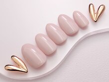 ワンラブネイルズ 池袋店(One Love Nails)/ピンクワンカラー 　3990円