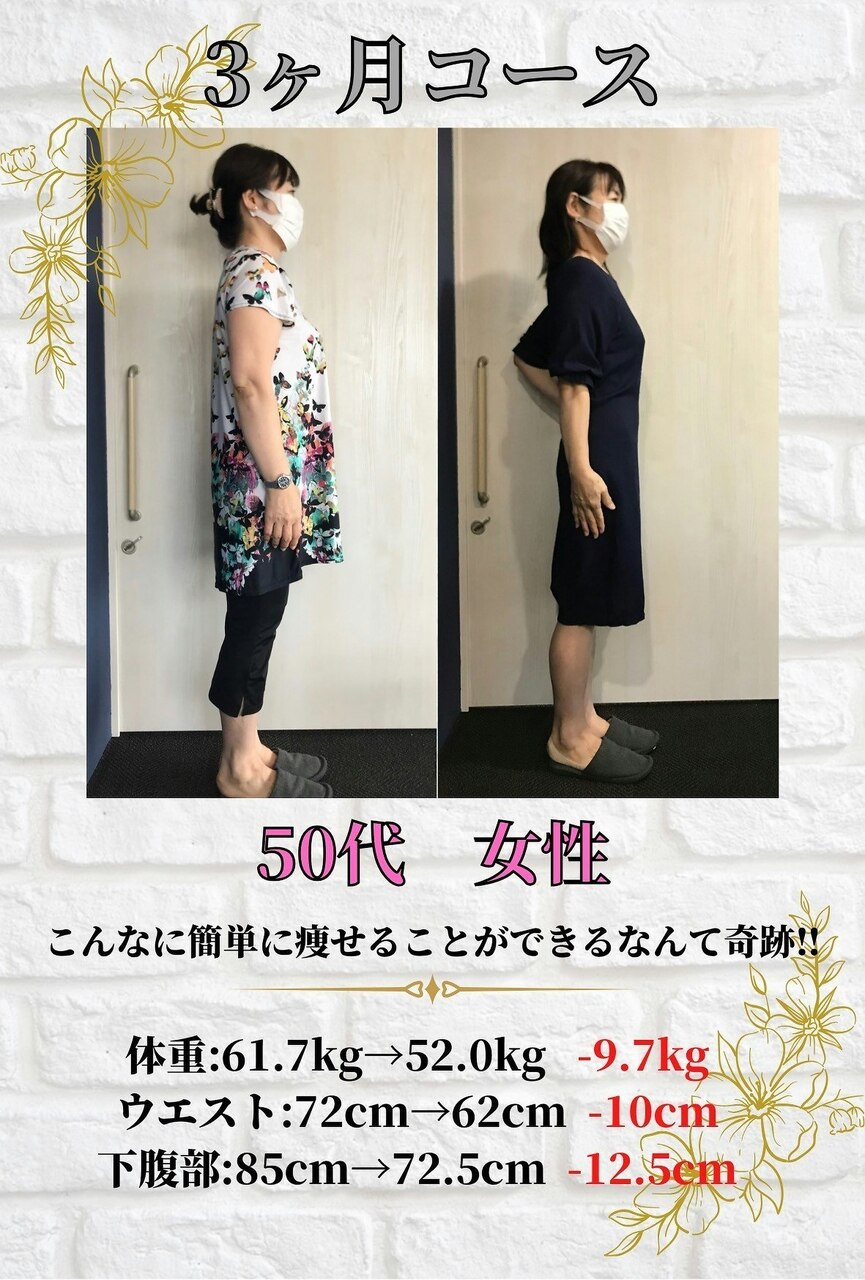 健康維持と減量サポート♪悩みを根本改善-5〜10ｋｇダイエットカウンセリング