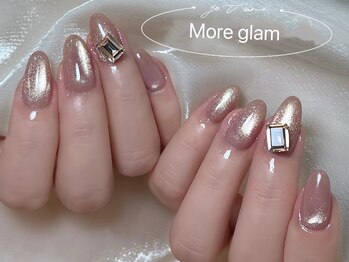 モアグラム 渋谷道玄坂店(More Glam)/マグネットネイル