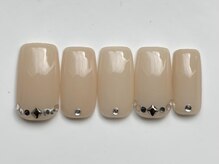 ジェミーネイル イケブクロ(Jemiy nail ikebukuro)/シンプルストーン￥7000