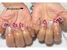 マグネットフラワーnail