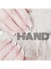 Hand◯　フレンチ・カラグラ　新規￥5500  /  再来 ￥6300