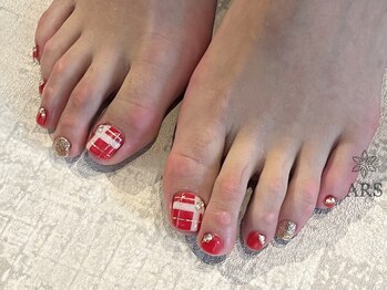 アルス(ARS)/冬フットネイル¥9900