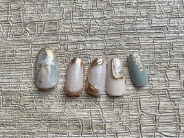 12月定額　ニュアンスネイル