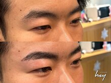 ヘイ 五反田店(hey)/ メンズ眉毛＊パラレルブロウ
