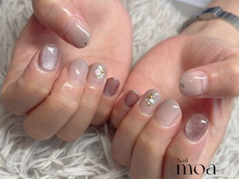 モア(moa)/ニュアンス　グレージュ