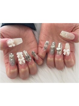 長さ出しのできるサロン