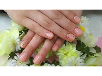 押し花ネイル☆彡