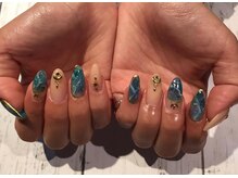 ラウンジ 町田店(RounGe)/【ジェルネイル】天然石ネイル